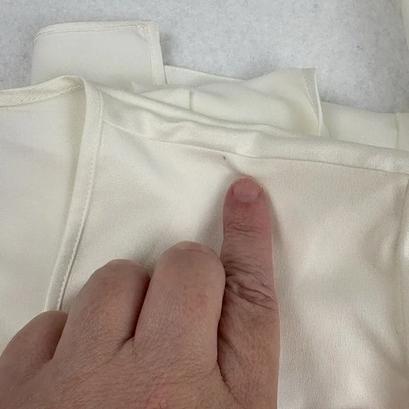 Rya Collection Robe XL NEW Cream Ostritch Feather Sleeves Glam Bridal Hooneymoon - Picture 10 of 11